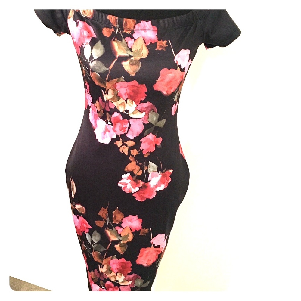 All Purpose Floral Midi Dress